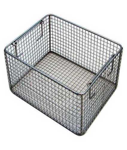 Stainless Steel Silver Basket