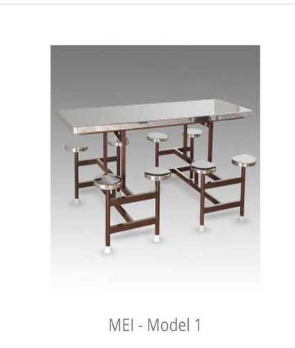 8 Seater tainless Steel Dining Table