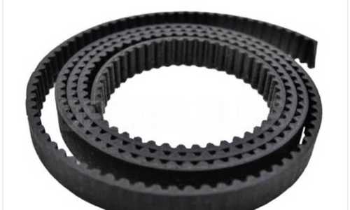 Industrial PU Timing Belts - Smooth Single Sided Belt Conveyor , Black Flat Belt for Live Powered Applications