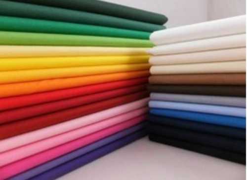 Washable Multi Color Poplin Lycra Fabric