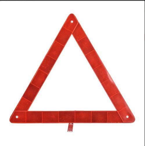 Reflective Red Warning Triangle Size: 42X4 Cm