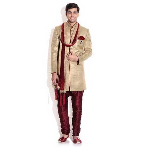 Mens Sherwani Suit, Embroidered at Rs 3595/piece in Mumbai | ID: 19025057333