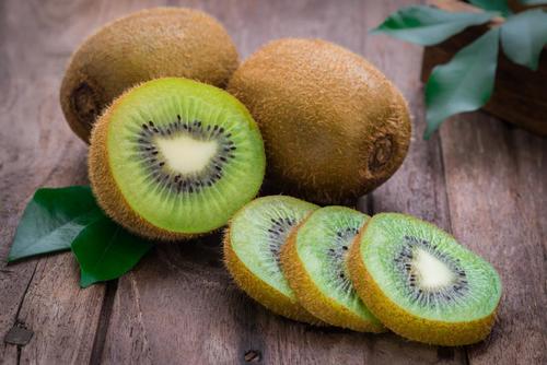 Brown Fresh Kiwi Fruit