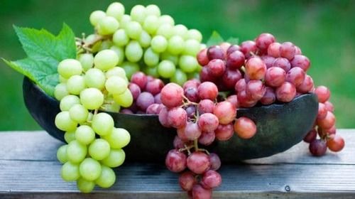 Black Fresh Sweet Grapes