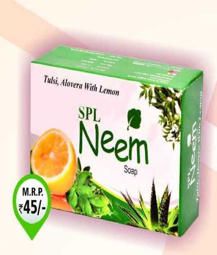 Tulsi, Aloevera with Lemon Neem Bath Soap