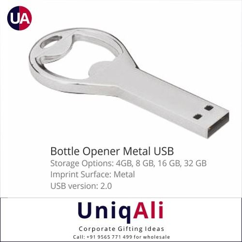 Bottle Opener Metal USB Pen Drive