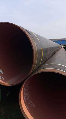 Carbon Steel Polished Surface Finish State Welded Pipe, Length : 5.8 Meter To 12 Meter