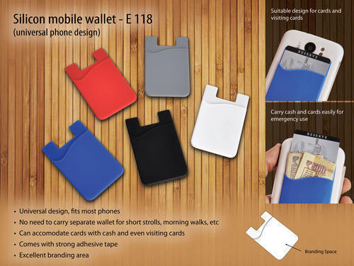 Necklaces Silicon Mobile Wallet With Card Holder