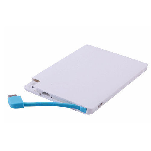 White Credit Card Power Bank