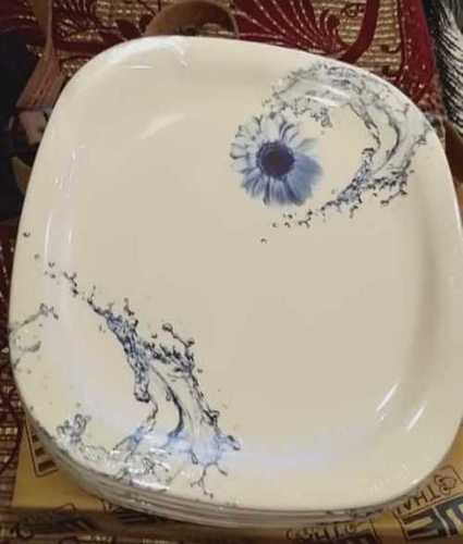 Flower Printed Melamine Dinners Plate