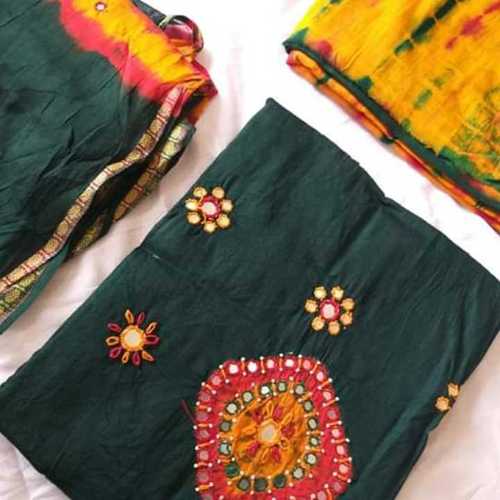 Multiple Handwork Ladies Cotton Suit