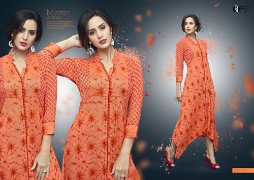 Ladies Designer Printed Kurtis