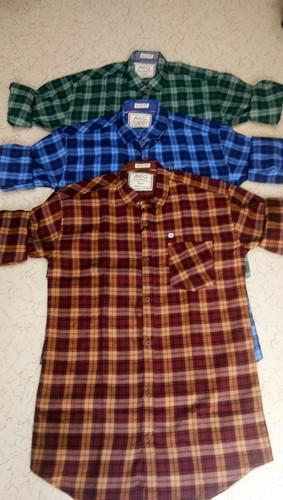 Mens Casual Cotton Check Shirts Age Group: Adult