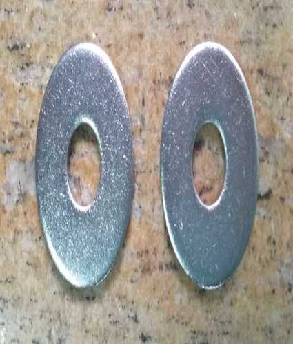 Stainless Steel Round Washer - Polished Finish, Rust Proof, Custom Thickness, Silver Color, Plain Pattern