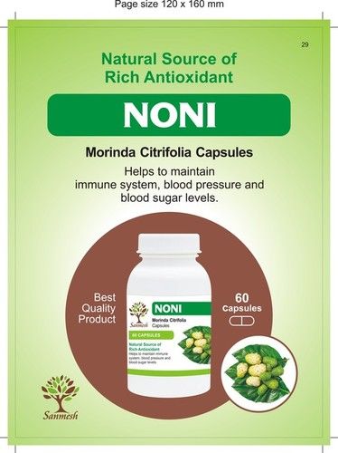 Ayurvedic Medicine Noni Capsule