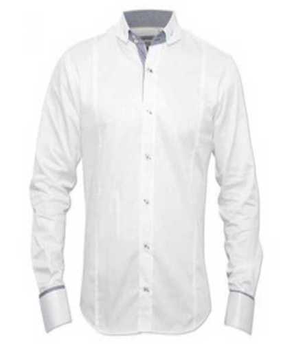 Plain White Full Sleeve Shirt Age Group: Adults