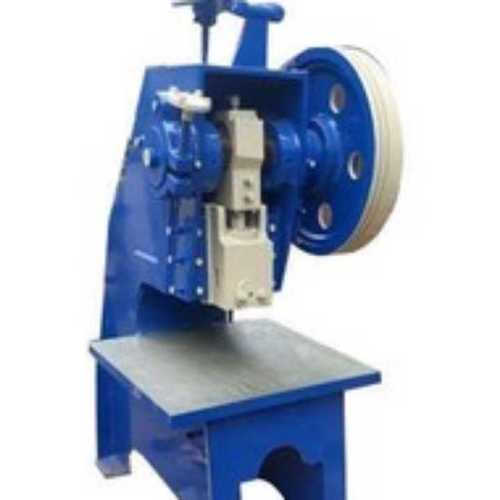 Blue Semi Automatic Slipper Making Machine 