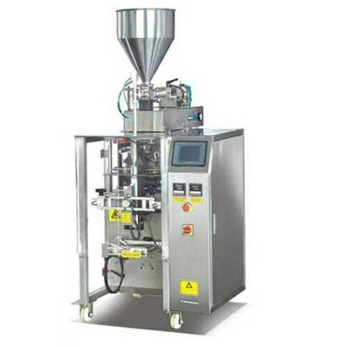 Silver Automatic Type Water Pouch Packaging Machine With Hmi Control System