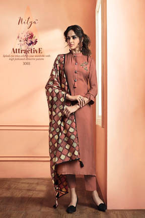 Heavy Rayon Handwork Kurti & Pant - Fully Stitched | Kurtis with pants,  Saree designs, Dresses with sleeves