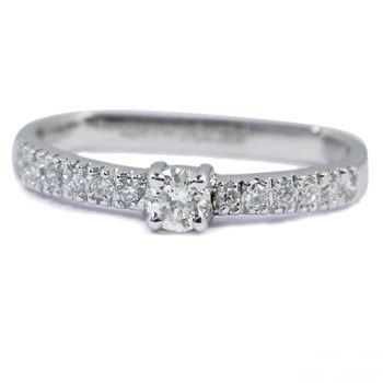 Solitaire Engagement Ring Alison Diamond Carat Weight: 0.32 Carat