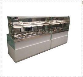 Stainless Steel Commercial Display Counters