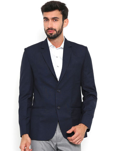 Vastraa Fusion Men Matty Blazer (Navy Blue)