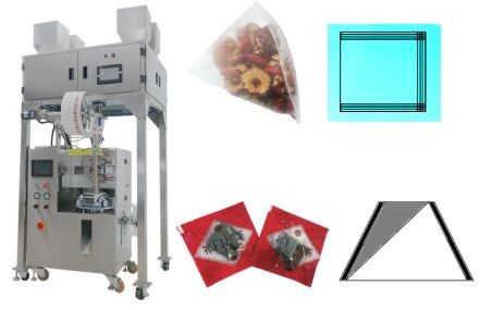 Automatic Triangle Tea Bag Inner and Outer Packing Machine