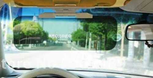 Green Compact Design Sun Visor