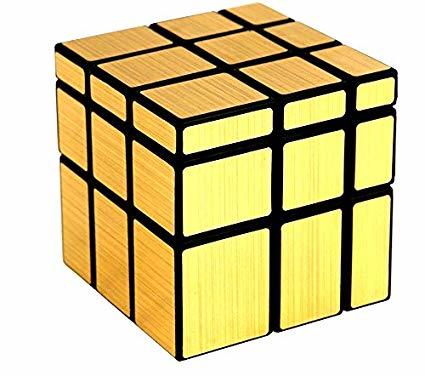 Golden Color Puzzle Cube