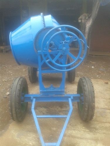 Portable Manual Operated Full Bag Concrete Mixer Capacity: 1500 Kg/Hr