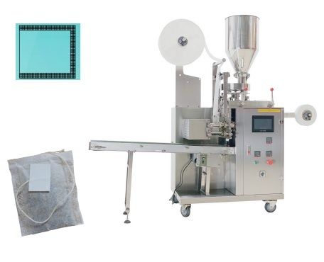 Manual Tea Bag With Thread And Label Packing Machine