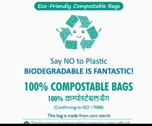 Eco-Friendly 100% Compostable Bags