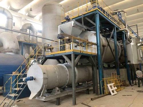 Silver External Thermal Biomass Carbonization Plant