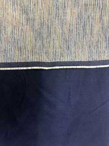 Blue Plain Denim Satin Fabric