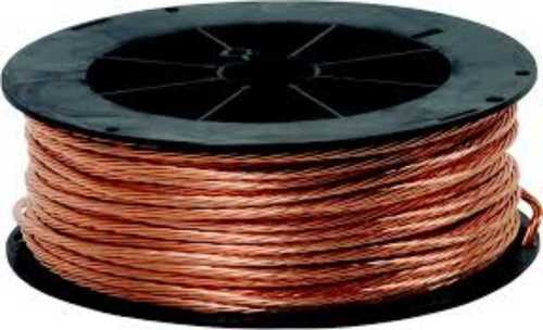 Pure Bare Copper Wire Usage: Used For Overhead Transmission And Distribution Purposes