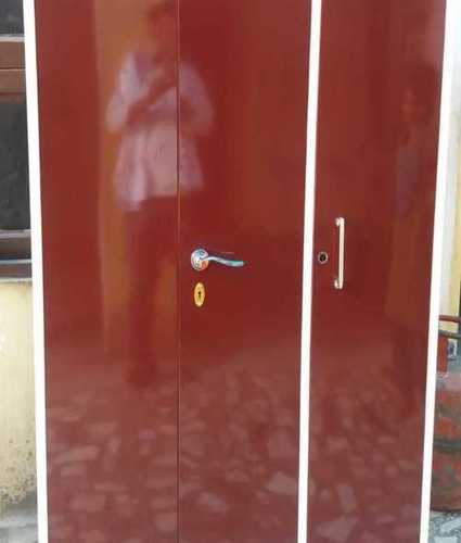 Red School Stainless Steel Almirah 