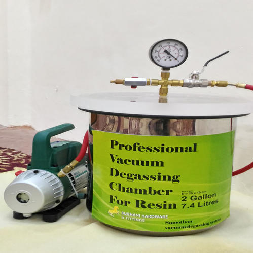 Analog Vacuum Degassing Chamber 2515 Gas Pressure: 15 Psi