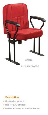 Red Auditorium Seating Chair Ssa012