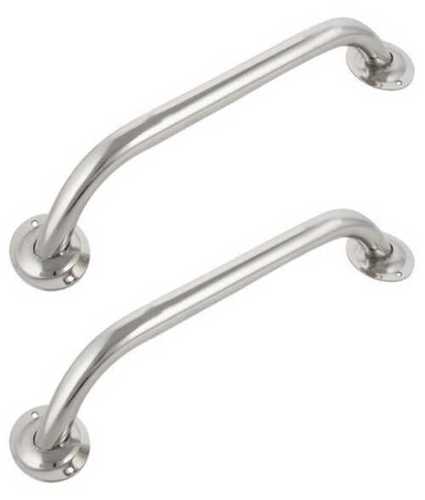 Silver Stainless Steel Grab Bar