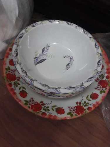 Crockery Bowl And Plates