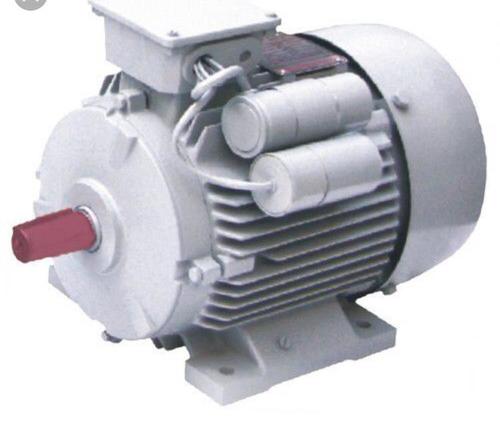 Gray Single Phase Electric Motor