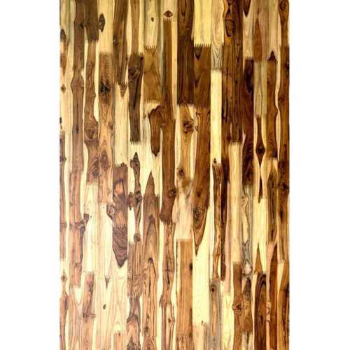 Polished Smooth Surface Teakwood Wall Panel