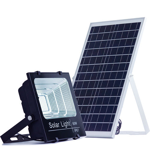 Aluminium 60W Solar Flood Light With Remote Controller