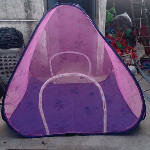 Pink Folding Double Bed Mosquito Net