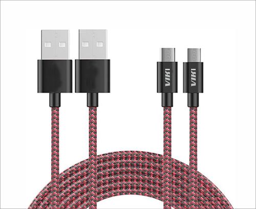 Android के लिए क्विक चार्ज और डेटा ट्रांसफर केबल (V8 केबल) कंडक्टर सामग्री: तांबा