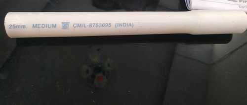 Round White Pvc Conduit Pipe