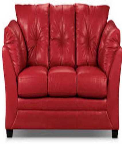 Red Fully Comfortable Pure Leather Sofa