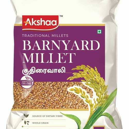 Brown Semi Polished Organic Barnyard Millet