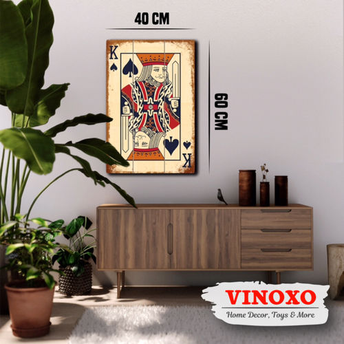 Vinoxo Large Size Wall Hanging Plate - Poker King