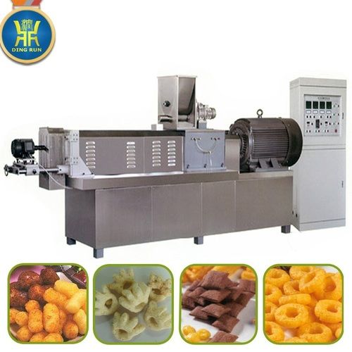 Corn Puff Snack Extruder Machine Capacity: 100-1000 Kg/Hr